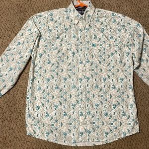 Wrangler George Strait Pearl Snap Shirt Paisley